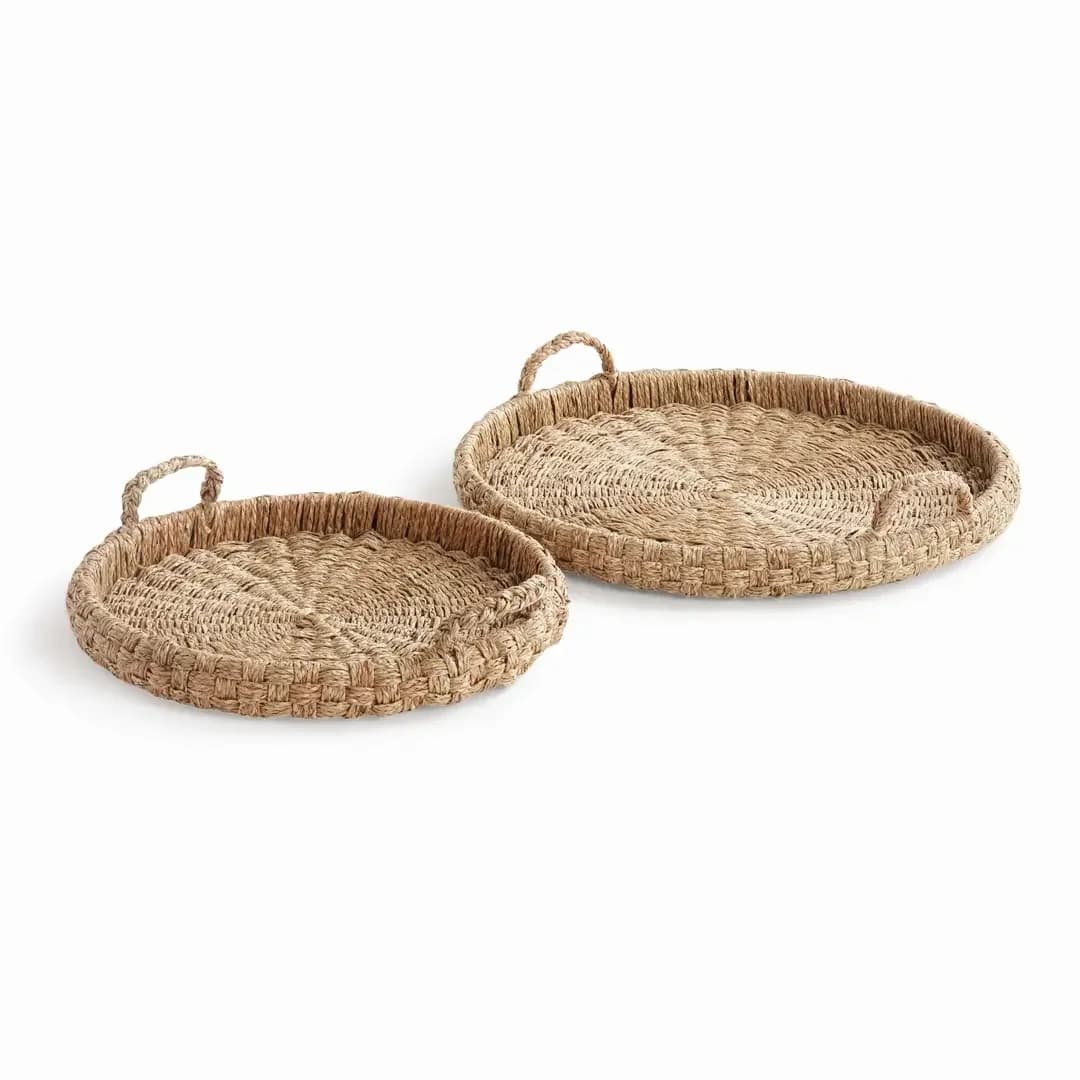 Sawyer Round Trays, Set of 2